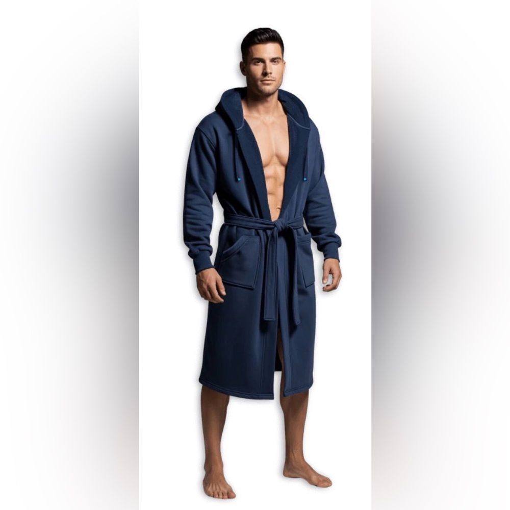 Dude Robe The DudeRobe Navy L/XL  NWT IN PACKAGE